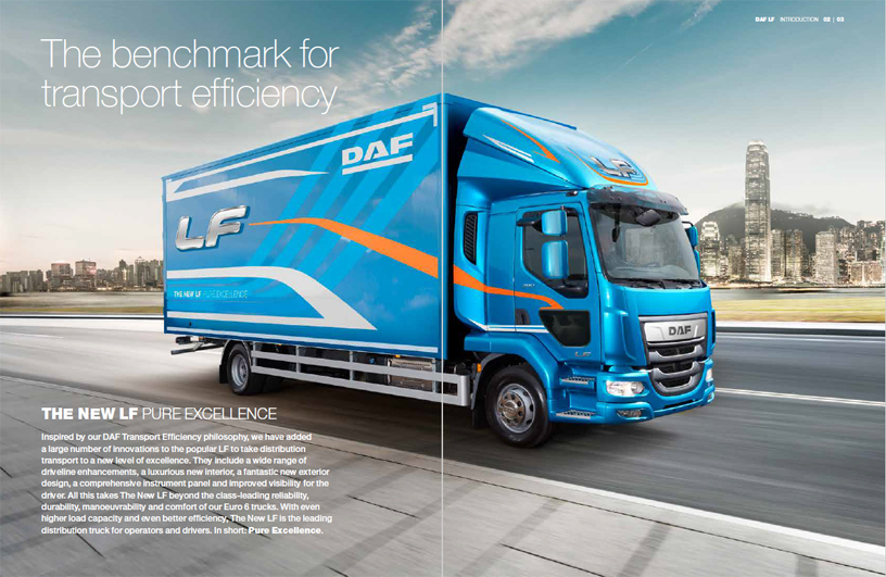 Бампер daf lf